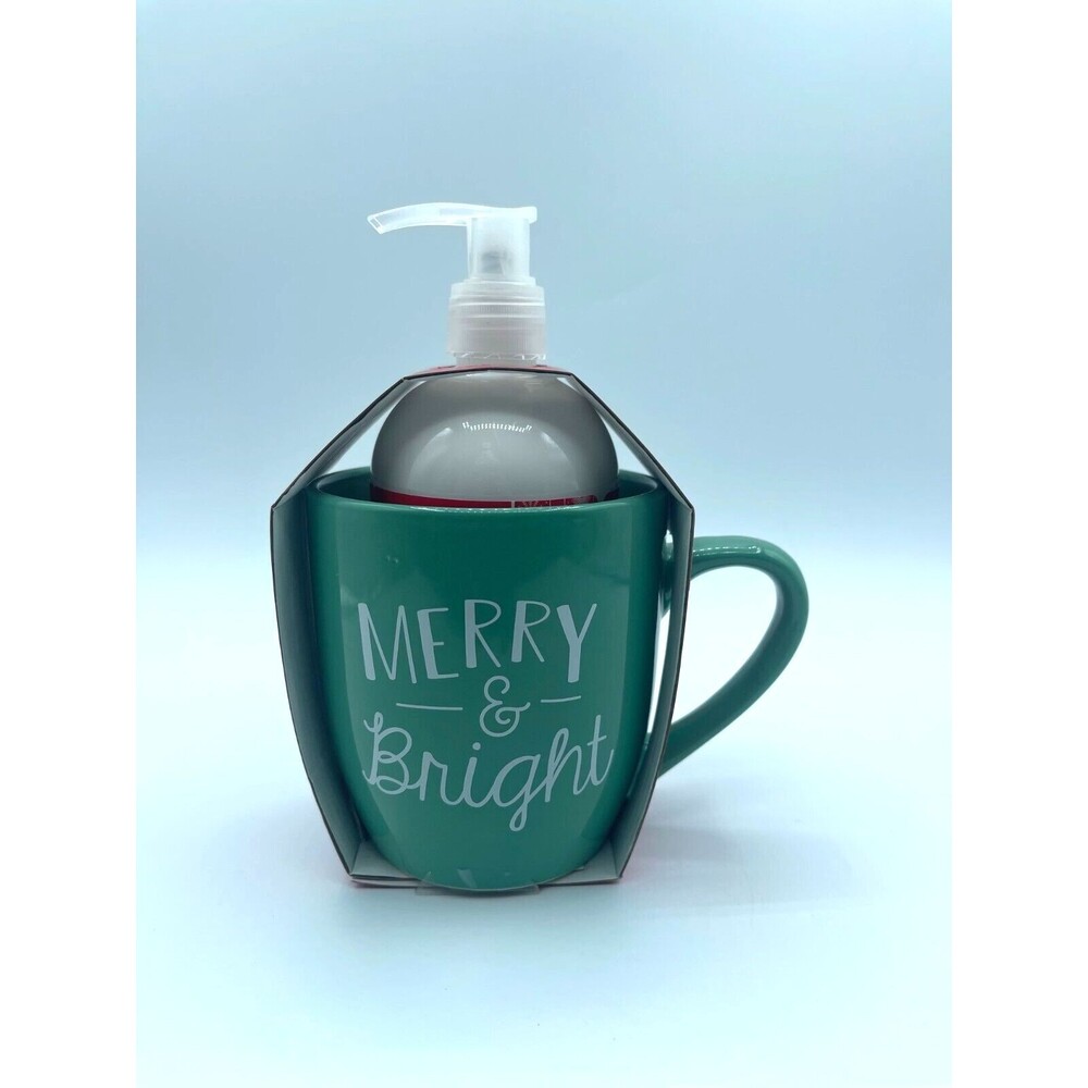 Beauty Muse Pro - Merry & Bright, Mug & Lotion Gift Set - Vanilla Scented NEW